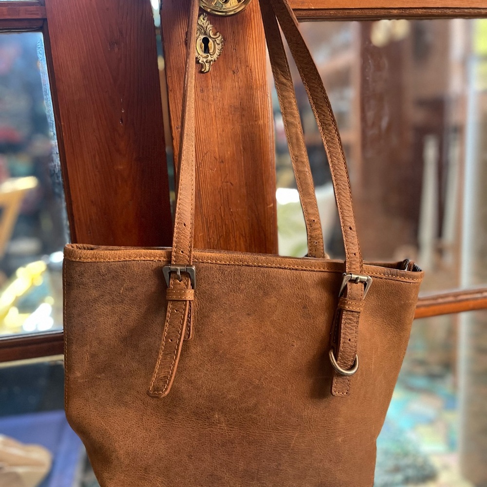 Adrian Klis Genuine Buffalo Leather Bag - Picture 2 of 6